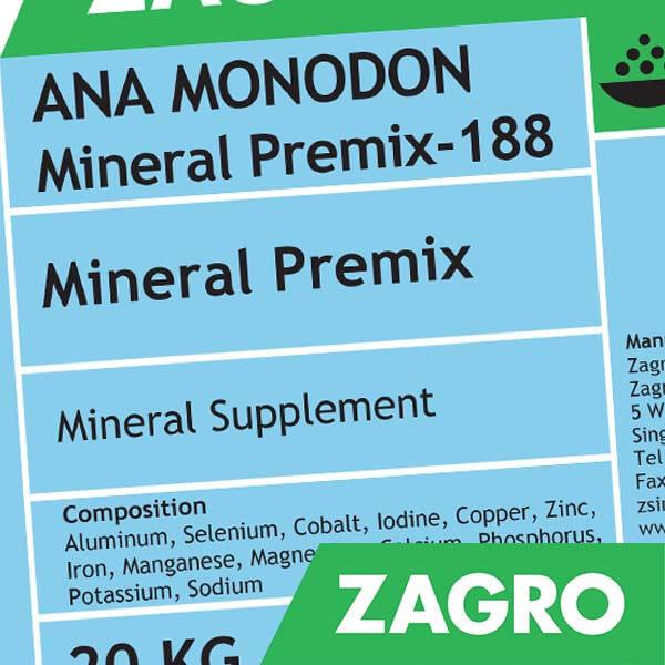 Ana Monodon Minerals Premix